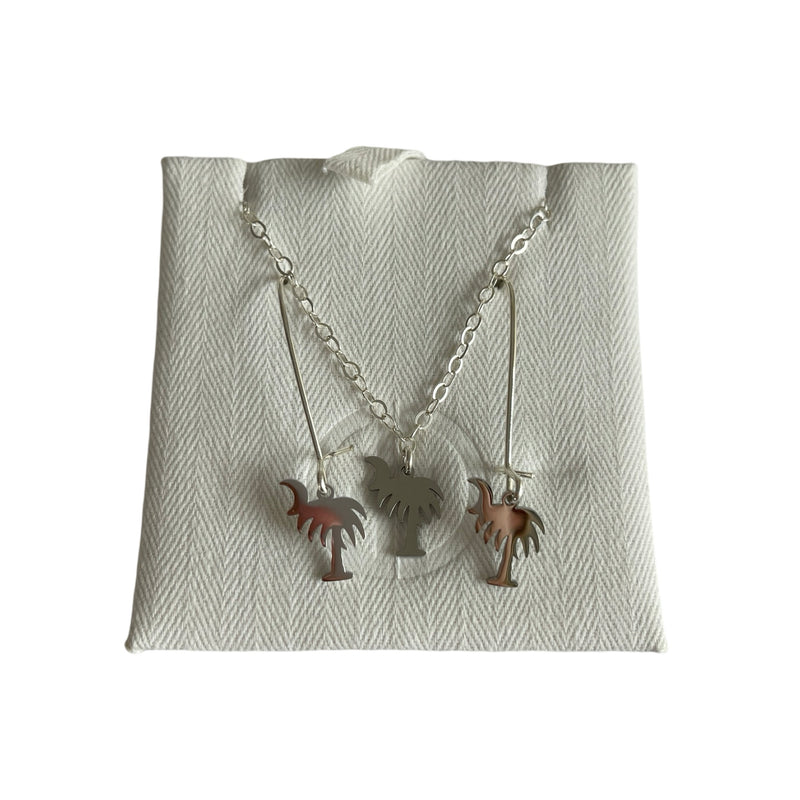 Palmetto Set - Silver (Long)