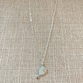Pickleball Necklace (Silver)