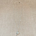 Pickleball Necklace (Silver)