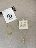 Lilly Logo Necklace - Gold