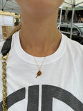 Pickleball Necklace (Gold)