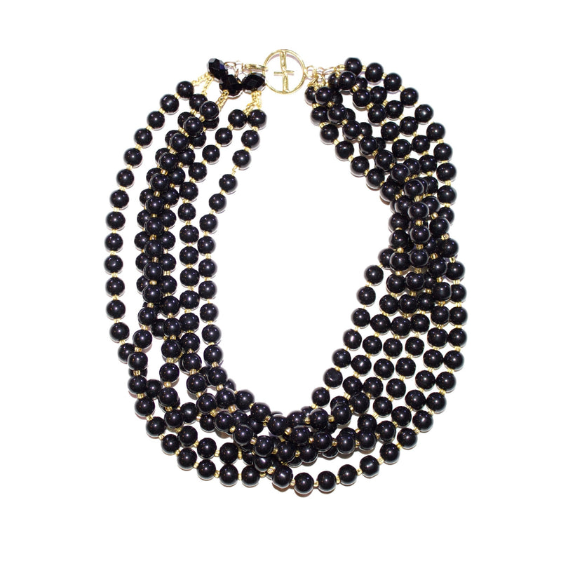 ‘Audrey’ (Black) Necklace