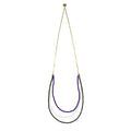 'Angel' (Royal/Clear/Black) Necklace