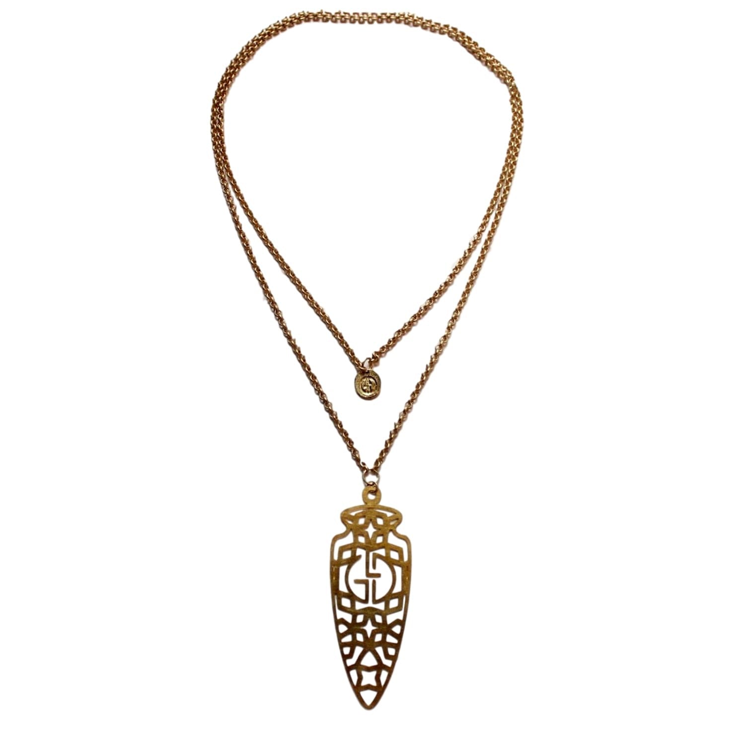 Danielle' Necklace Gold – Laura Grove Design