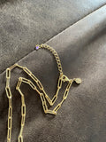 Lilly Logo Necklace Mini - Gold