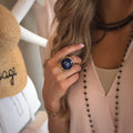 'Vivian' (Lapis) Ring