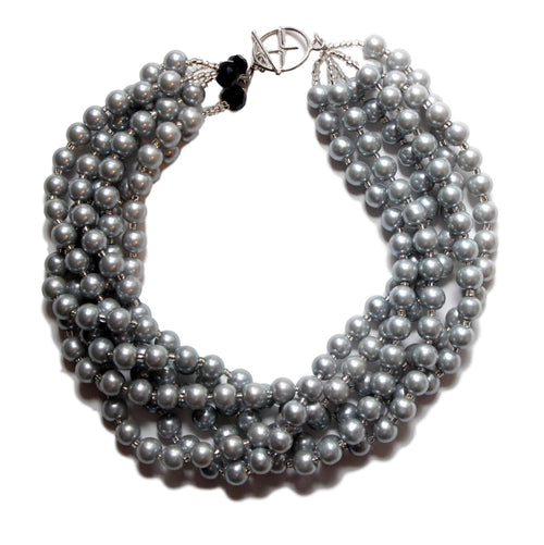 'Audrey' (Silver) Necklace